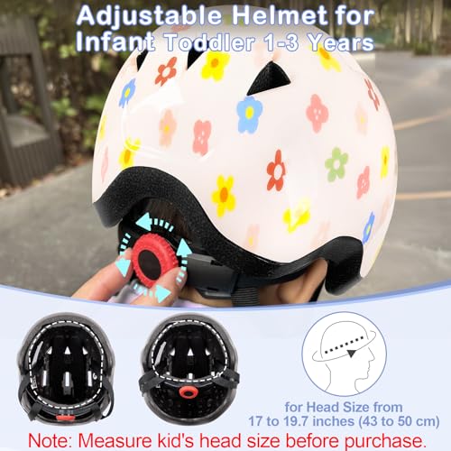 Image of Toddler Bike Helmet, Kids Helmets Baby Infant Bike Helmet for Kids Toddlers Boys Girls Age 1-3 /2-4 /3-5 /5-8 for Biking Scootering Skateboarding