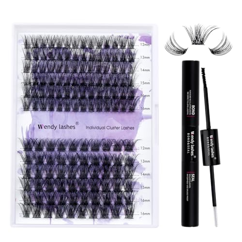 【Lash Bond&Seal】Il design della colla per ciglia a grappolo, con un lato incollato e l'altro bloccato, è compatto e conveniente. La formula delicata è priva di grumi e non irritante, riducendo il carico sugli occhi. La sua formula waterproof e gli ingredienti speciali gli permettono di durare fino a 14 giorni con una cura adeguata. La testina a spirale del mascara aiuta ad applicare la colla in modo più uniforme.