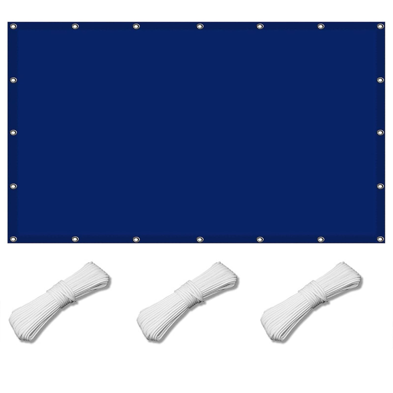 Voile d'ombrage rectangulaire imperméable pour éviter la pluie et le soleil sur le patio