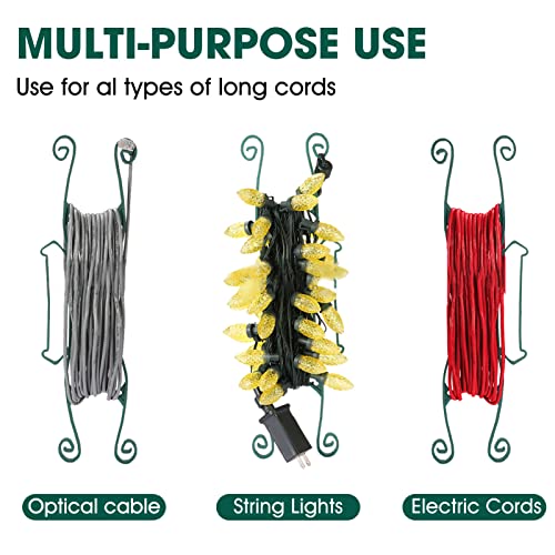 Atyhao Light Storage Winder, 4 Pack Christmas Lights Storage Holiday Decor Storage Holiday Light Storage Holder #TOP3