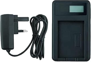 AAA PRODUCTS | Mains Battery Charger for Panasonic Lumix DMC-FX78, DMC-FX80, DMC-FX90, DMC-S1, DMC-S2, DMC-S3, DMC-S5, DMC-SZ1, DMC-SZ02, DMC-SZ5, DMC-SZ7, DMC-TS20, DMC-TS25 Camera - Replacement for Panasonic Charger DE-A91, DE-A92 for DMW-BCK7, NCA-YN101G Battery