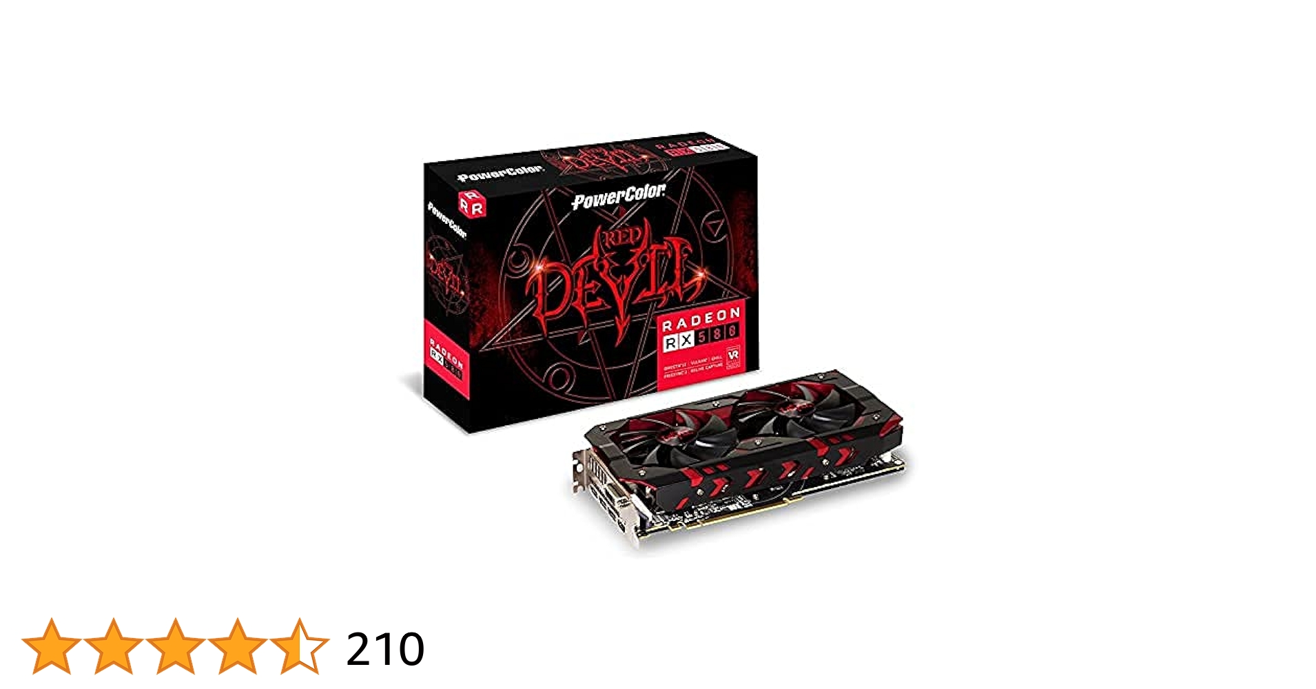 Radeon RX580 8GB パワーカラー PowerColor AMD Radeon RED Dragon RX 580 8GB GDDR5 1 x DL DVI