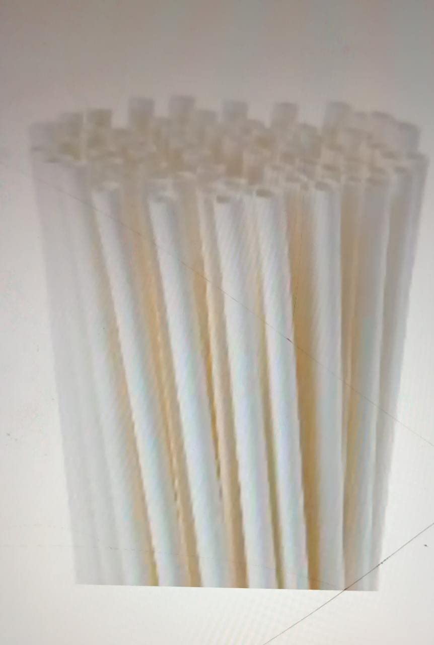 Ezee Paper Straw 8 MM 50PCS