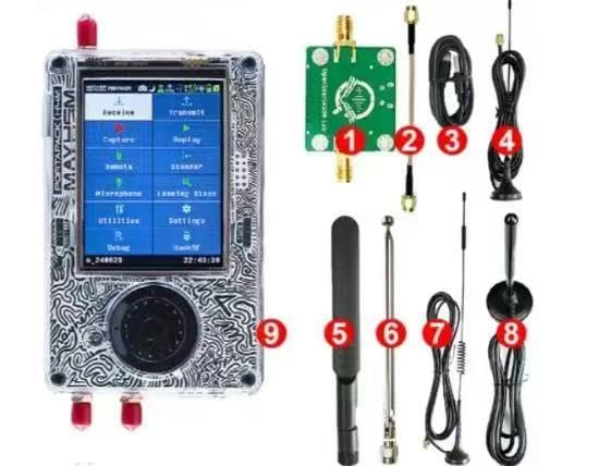 Amazon | PortaPack H4M + HackRF All-in-one Kit with Antennas,3.2
