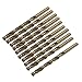 New Lon0167 10 Pcs Featured HSS-CO 4.8mm x reliable efficacy 50mm Tip Straight drill hole Electric Twist Drilling Bit(id:e91 be cf 75c)