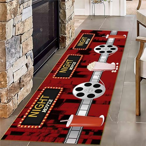 Puyosvr Film Popcorn Design Rug