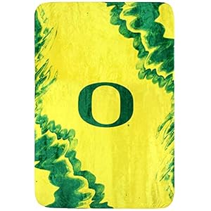 College Covers Everything Comfy Oregon Ducks Color Swept Soft Throw Blanket, 42″ x 60″