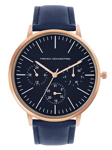 French Connection Spring-Summer 2023 Analog Blue Dial Mens Watch-FCN00051A (B0C6GX5XRK) Amazon Price History, Amazon Price Tracker