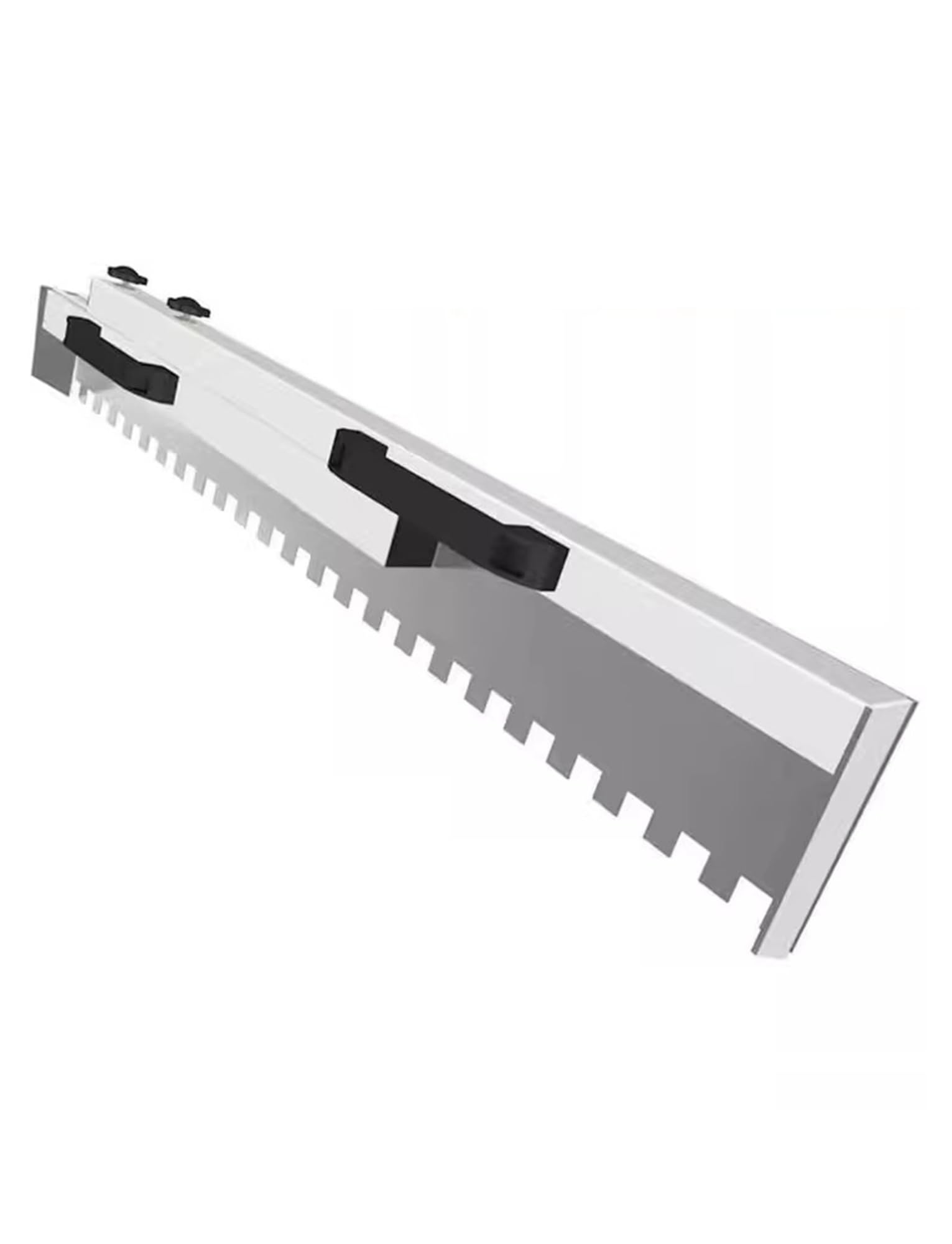 Paleta de mortero ajustable con muesca, herramienta de nivelación de azulejos para azulejos de gran formato, dispositivo de ceniza plana para aplicaciones de pared y suelo