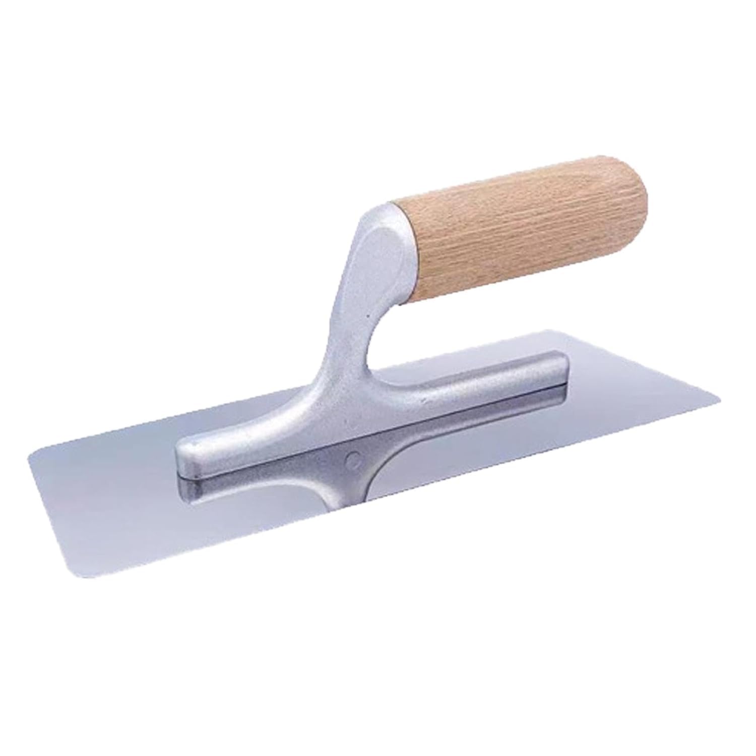 RDMDECOR Stucco Plastering Steel Trowel with Long Shank and Wooden Handle Imported from German (Size: 8 Inches x 3 Inches)