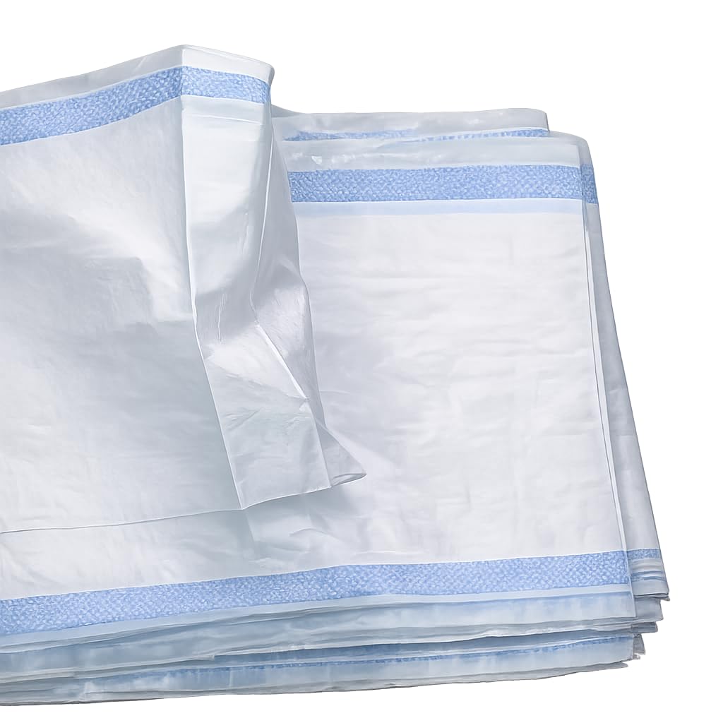 Plastic Bardan Cloth Roll Kantan Laminated Sheet Woven Fabric for Strapping Box Packing Packaging Material of Lamination Bardana Carry Bags White 50 Yards (150 Feet) (52 Inch Width)-image-19