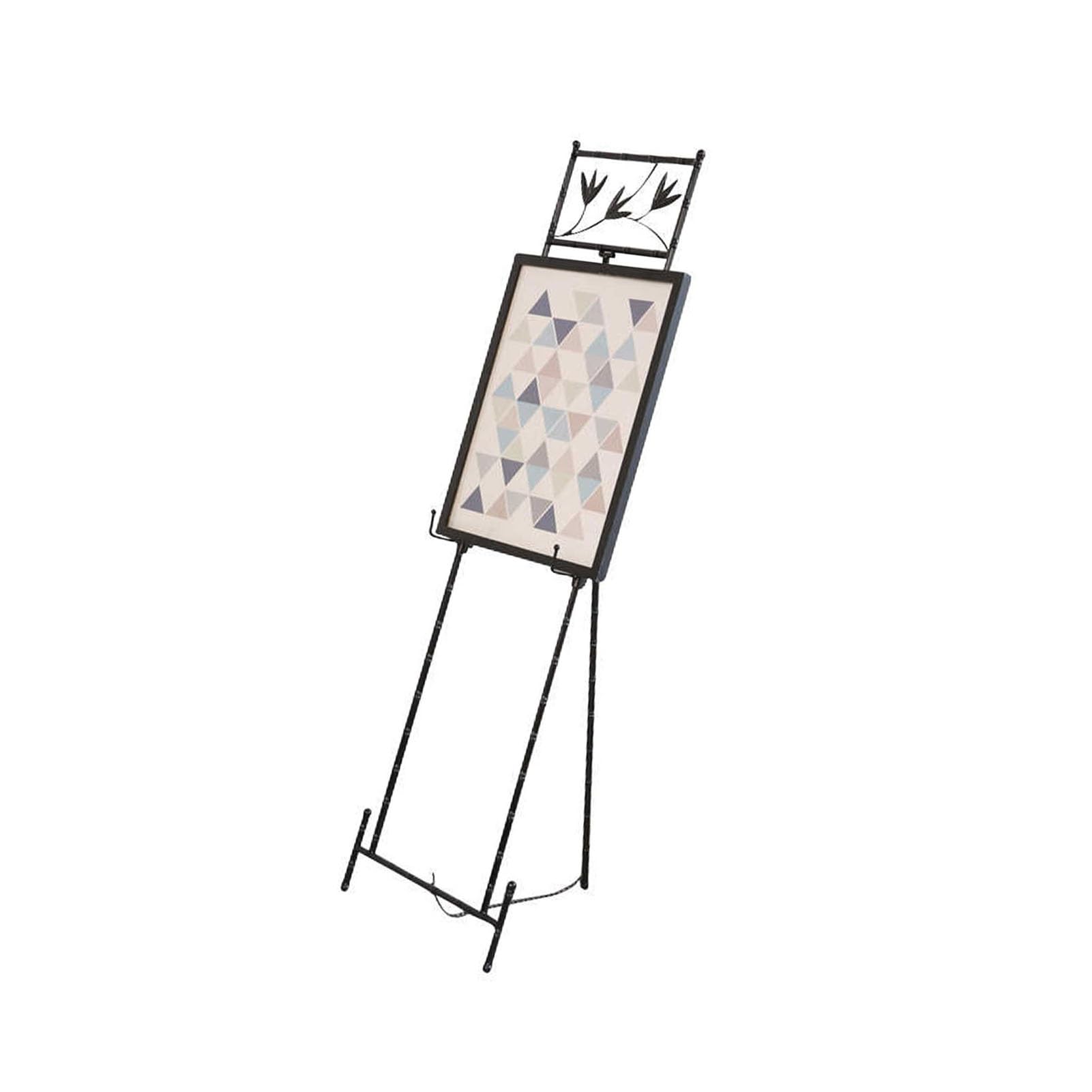 YNBSHGAA Tripod Easel Stand, Easy Folding Adjustable Metal Display Easel, Portable for Artist Poster Wedding Artwork