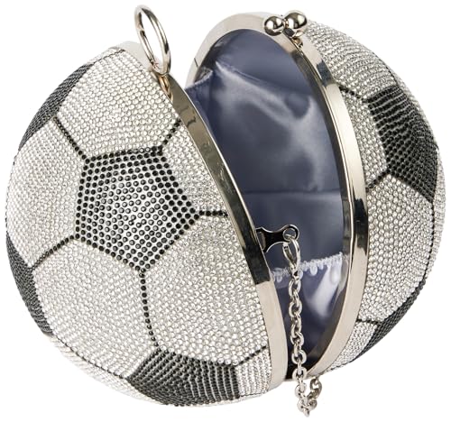Women's Kenza Bag, Jet Crystal Football, O/S