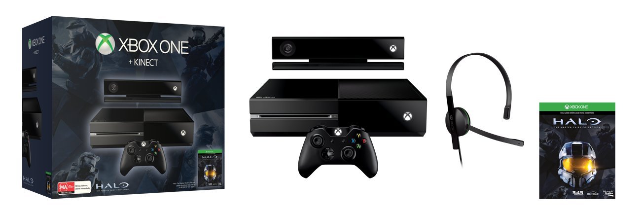Xbox One Console with Kinect - Halo: The Master Chief Collection