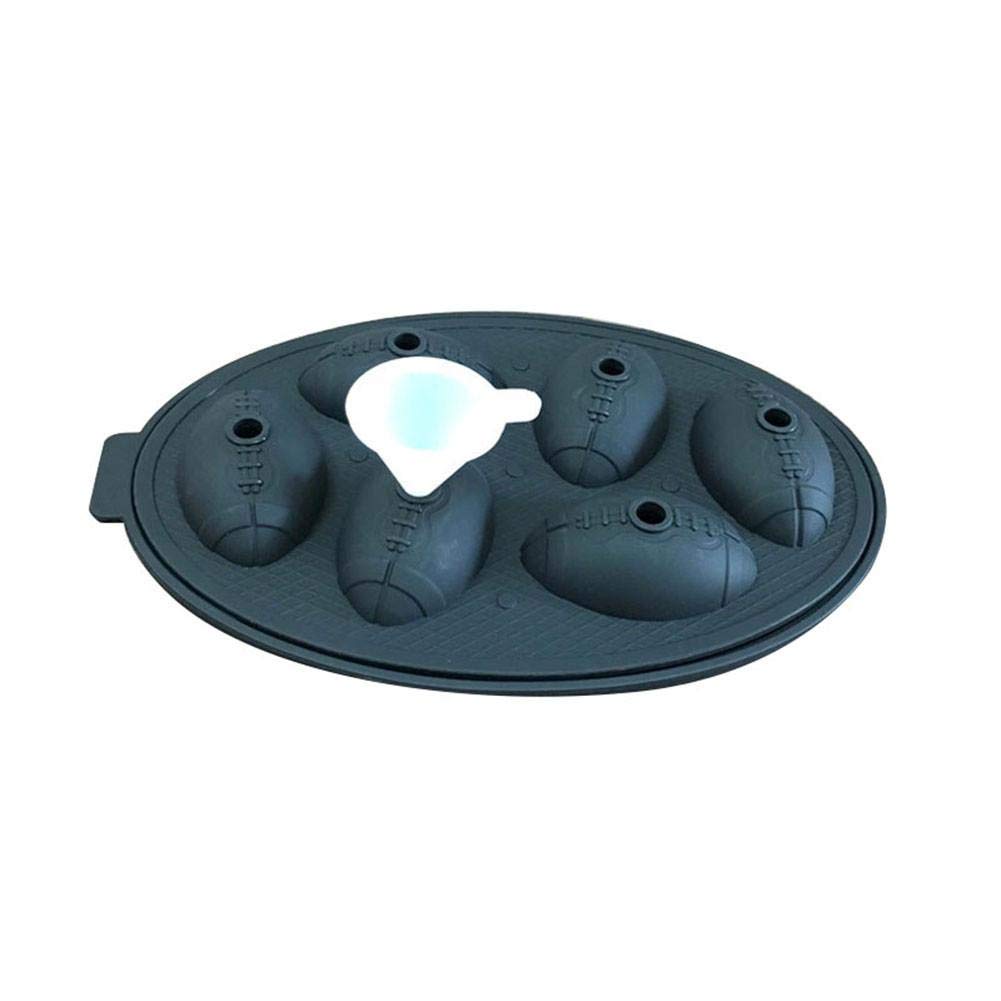sanguiner Silicone Mold Ice Tray Rugby Football Chocolate Mold Baking Ice Cubes Jellies Cookies Mould Baking Tools