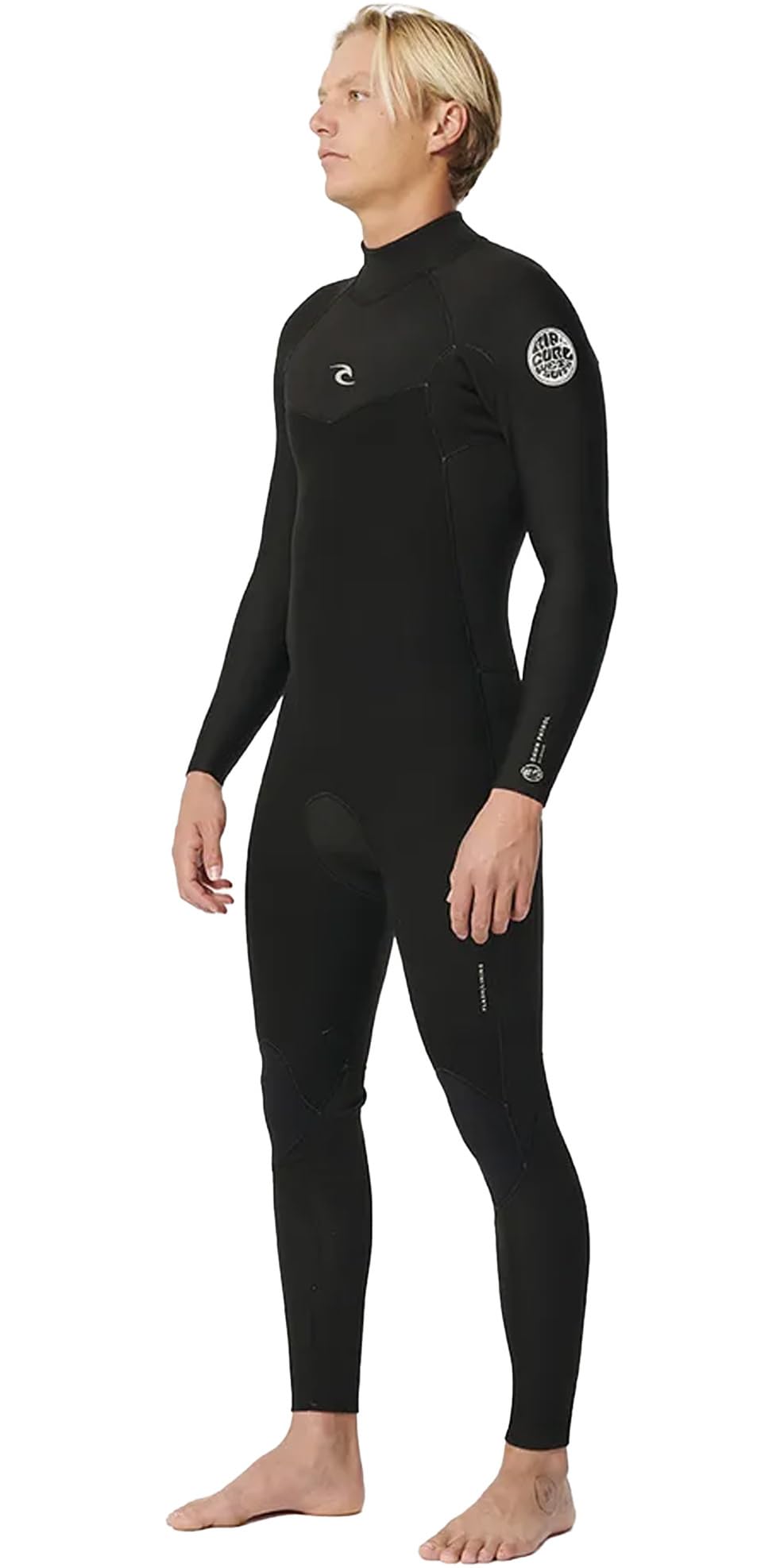2024 Rip Curl Mens Dawn Patrol 3/2 mm GBS Back Zip Wetsuit 15BMFS - Black