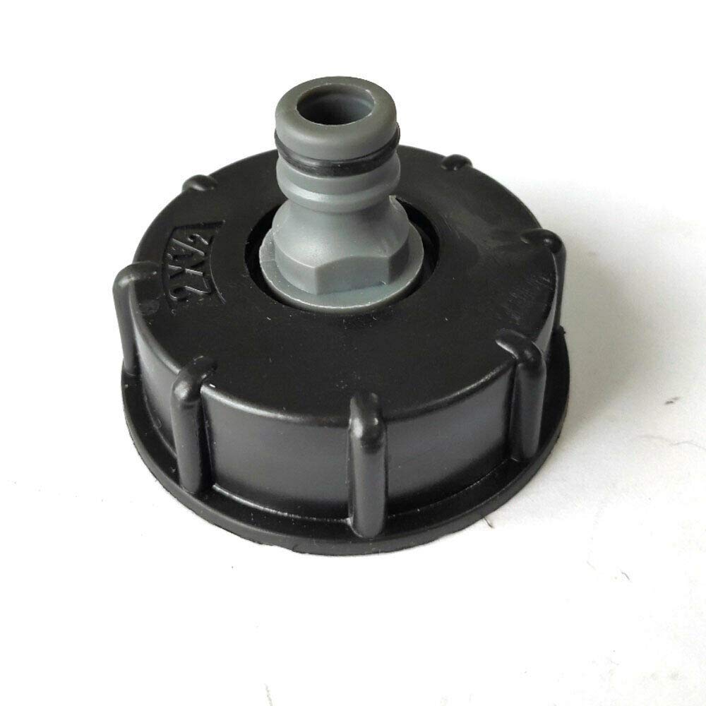 S60x6 IBC Nipple Connector/Cap 3/4" Output Diameter, Input Diameter 60 mm, for IBC Tank 1000 Litres