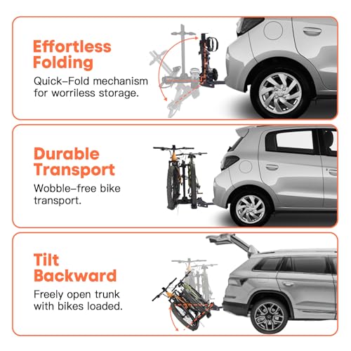 Electric Utility Bicycle Cargo Rack