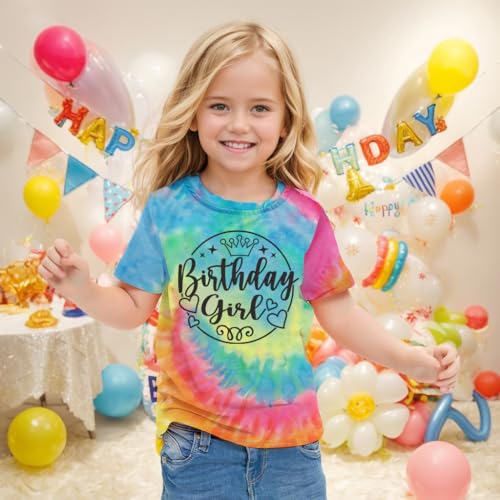 Image of Birthday Girls Shirt Kid It's Me Hi I'm The Birthday Girl It's Me 5-12Y | YHHR Birthday Shirts for Girls ,Bday Girl Shirt ,Its My Birthday Shirt Girl Graphic Tee ,Kids Bday Party Outfit 5-12 Years