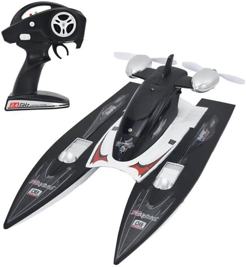 UJIKHSD RC Boat Toy 2.4Hz 30km/h Remote Control Speed Boat