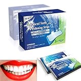 K Company 28 Pcs Mint Flavor Advanced Teeth Whitening Strips Kit with Fast Resul...