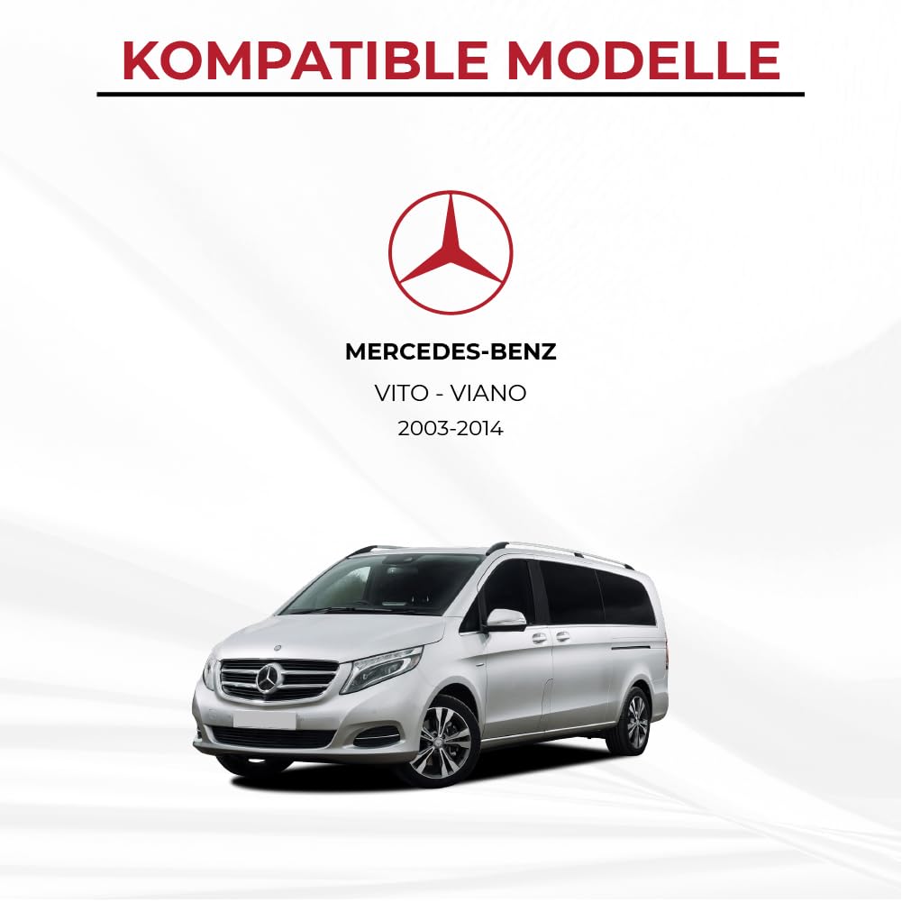 K´Foam Camping-Faltmatratze für Mercedes Vito grau (2003-2014)