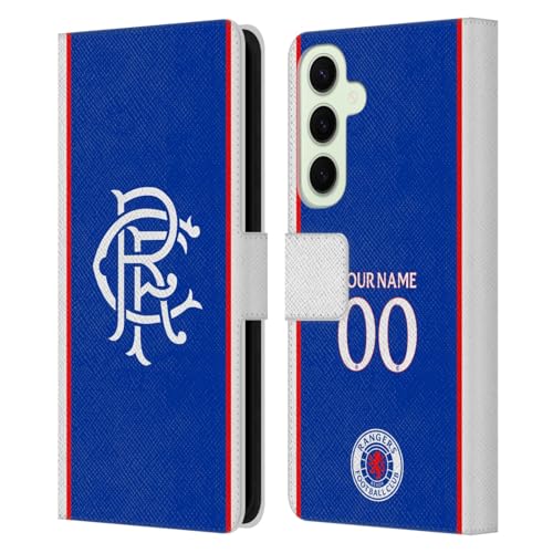 Rangers FC Étui Portefeuille Samsung Galaxy S25+ Coque Cuir Personnalisée Kit Personnalisable