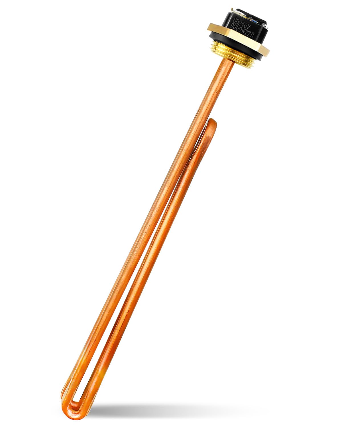 OCHIKI HE 90240 Heater Element Fit for EcoSmart Eco 18 24 27 36 Richmond IHeat Drakken Rheem Eemax, 9KW 240V Electric Tankless Water Heater Element with New Rubber Ring, 1Pcs