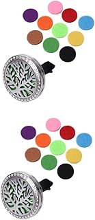 BESTOYARD 2 Peças Ambientador Decorativo Difusor De Carro Difusor De Carro Clipe De Ventilação De Óleo Essencial Difusor De Fragrância De Carro Difusor De Ar De Carro Clipe De Ventilação De