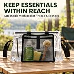 Freegrace Clear Folding Wash Basin - Collapsible Camping Sink & Dish Pan - Image 5