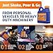 K-Seal ST5501 Multi-Purpose One Step Permanent Coolant Leak Repair, 8oz, Pour and Go, Mixes with All Antifreeze, No Flushing Required