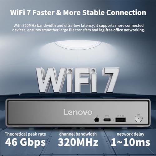 Image of Lenovo ThinkCentre neo 55q Mini Desktop Ryzen AI 5 330, 16GB RAM 512GB SSD