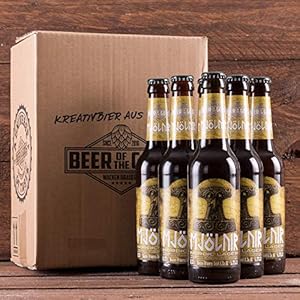 WACKEN BRAUEREI Pils, kaltgehopft Craft Beer Box 6 x 0,33 l Flasche | MJÖLNIR | Viking Craftbeer Set Gift for Men…