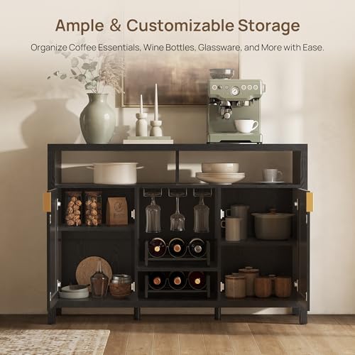 Luxury Home Bar Cabinet with Fridge