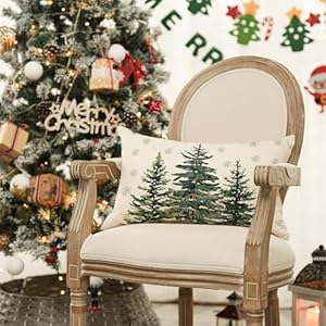 Avoincolorlifechristmastreessnowflakethrowpillowcover12x20inchwinterholidaycushioncasedecorationforsofacouch  Urban Country Home Decor Avoin colorlife christmas trees snowflake throw pillow cover 12 x 20 inch winter holiday cushion case decoration for sofa couch  urban country home decor