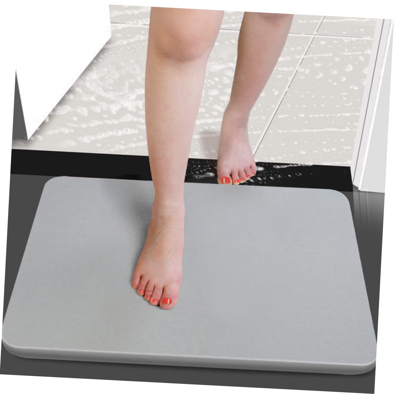 Tapis de Sol Antidérapant Absorbant en Terre de Diatomée