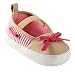 Luvable Friends Girls Boat Shoes (Infant), Beige/Pink, 0-6 Months M US Infant