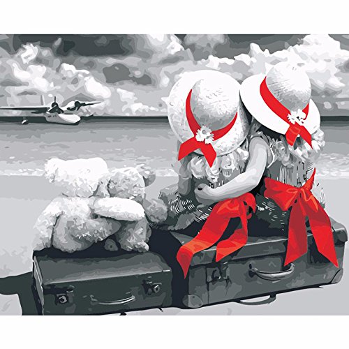 mangege Digital painting frameless character size: 40cm*50cm