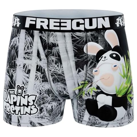 Boxer FREEGUN Lapins Crétins Cover