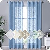 cortina azul con blanco Nota: Para mantener sus cortinas duraderas y nuevas, no lavar muchas veces al año, pero lavable a máquina en agua fría con ciclo suave y lento si es necesario. Podemos ofrecerle servicio de personalizar su propio tamaño de cortina y líneas de servicio dentro de las 24 horas