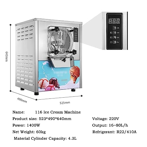 Eismaschine Harte Eismaschine Fancy Commercial Vollschneeball-Eismaschine Mungobohnen-Sandmilch Automatischer High-Yield-Grabball EIS-Maschiene – Bild 3