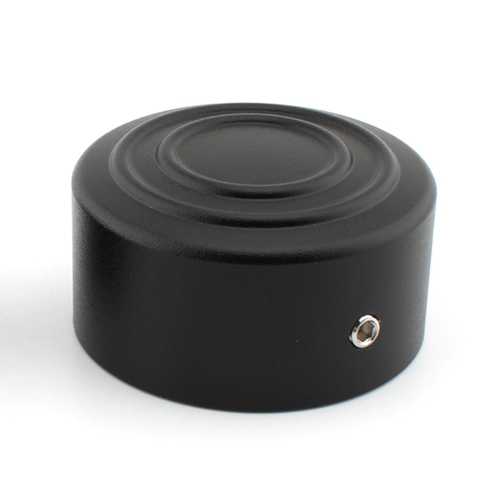 CALANDIS 2 Pieces Rear Axle Nut Covers for Harley-Davidson Sportster S Rh1250S Black