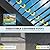 YOLENY Louvered Pergola 10x20, Wall-Mounted Aluminum Pergola with Adjustable Waterproof Roof, Outdoor Hard Top Lean-to Pergola for Backyard, Garden, Lawn, Dark Grey
