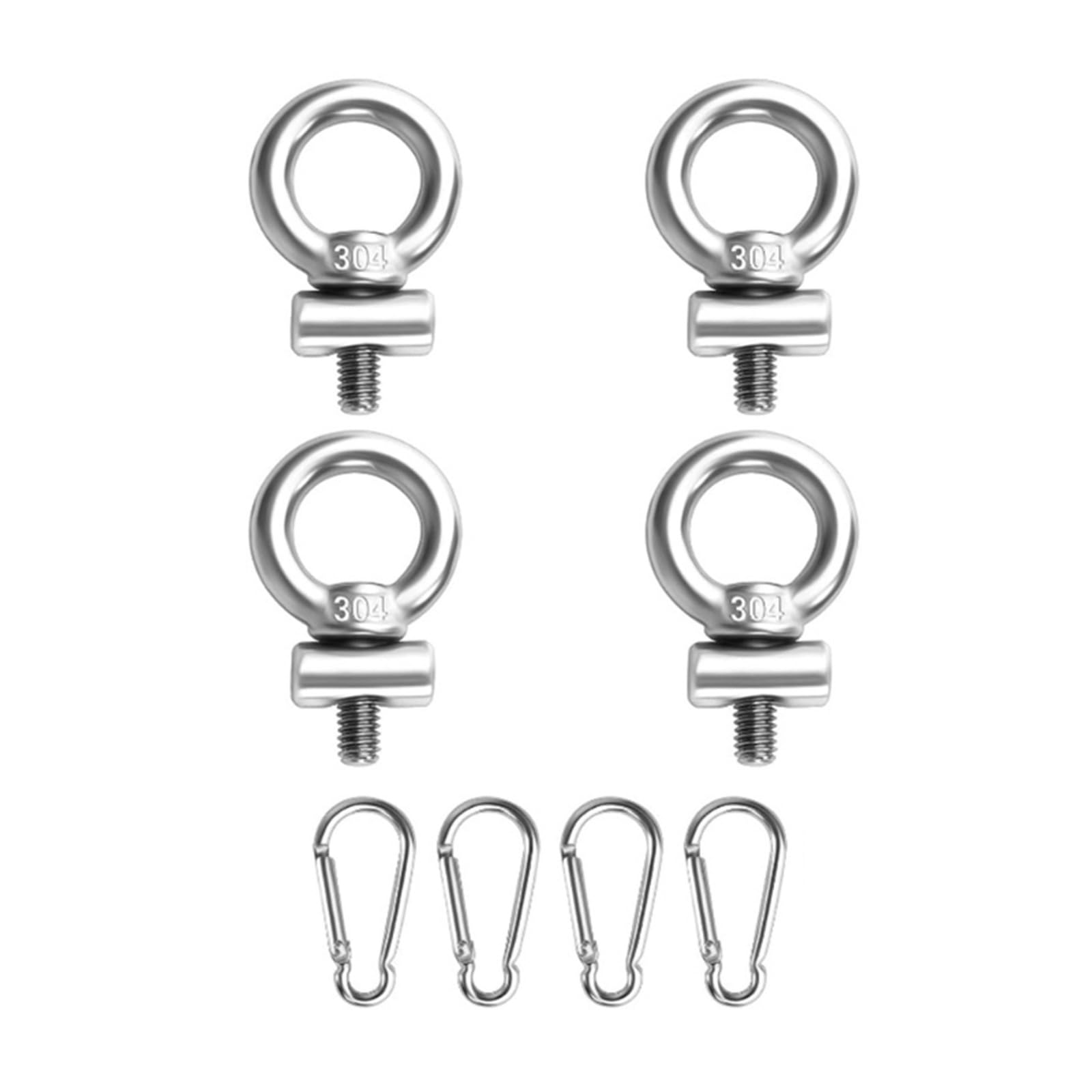 Awning Stoppers 4mm Lifting Eye Nut Fastener for Motorhome Campervan Caravans Campers Awning