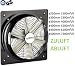 Ventilador axial industrial de metal para pared y ventana Imagen de Ventilador axial industrial de metal para pared y ventana
