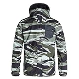 Quiksilver Men's Mission 3 in 1 Ski Snowboard Jacket with Bonded Fleece
