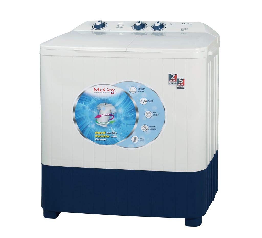 MCCOY SEMIAUTOMATIC 6.5 KG WASHING MACHINE