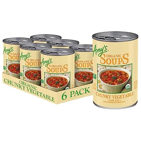 Amy's Vegan Chunky Vegetable Soup Cover