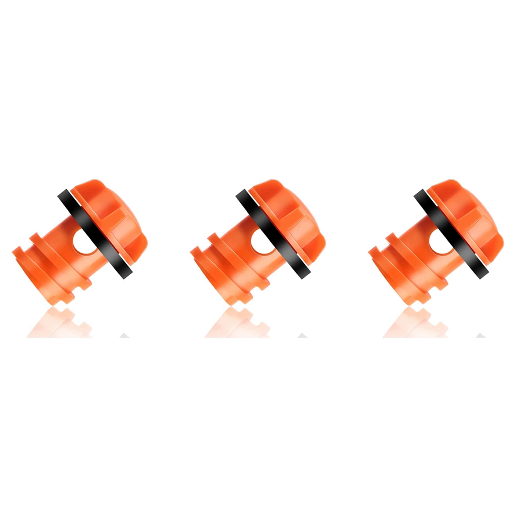 Jnchdghwa Cooler Drain Plugs Replacement Compatible with Most Rotomolded Coolers,Small Drain Plugs with Leak-Proof Design 3Pcs