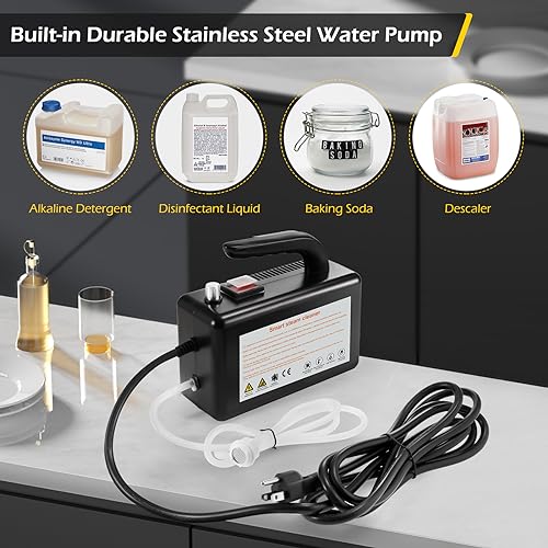 Image of Dyna-Living Handheld Steamer for Cleaning 1700W Car Engine Steam Cleaner